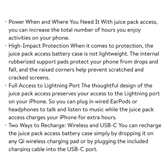 MOPHIE Juice Pack Access for iPhone XR, Ultra Black